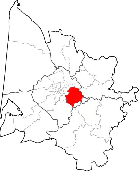 Canton de Créon