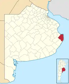 Localisation de General Lavalle