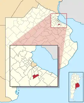 Localisation de Presidente Perón