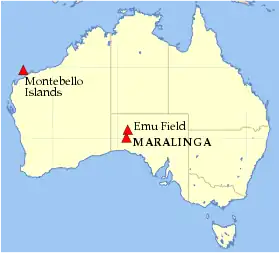 Image illustrative de l’article Essais nucléaires britanniques à Maralinga