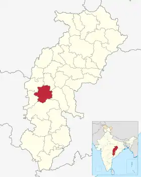 Localisation de District de Balod