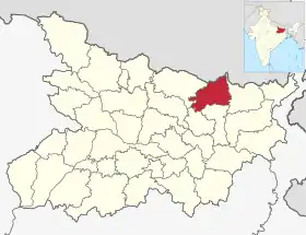 Localisation de District de Supaul