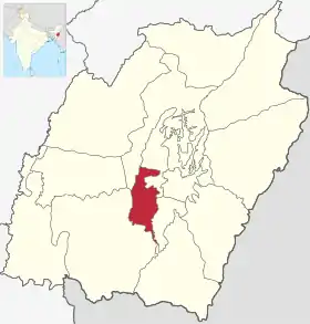 Localisation de District de Bishnupur