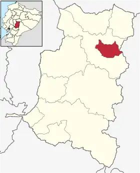 Localisation de Canton de Chambo