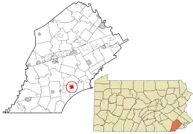 Localisation de Kennett Square