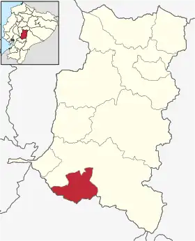 Localisation de Canton de Chunchi