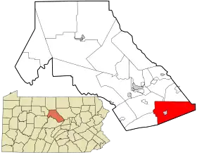 Localisation de Greene Township