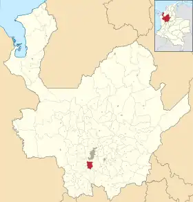 Localisation de Caldas