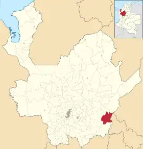 Localisation de Puerto Nare