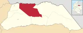 Localisation de Arauquita
