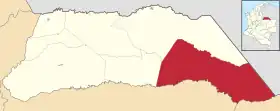 Localisation de Cravo Norte