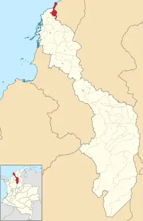 Localisation de Santa Catalina