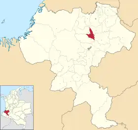 Localisation de Piendamó