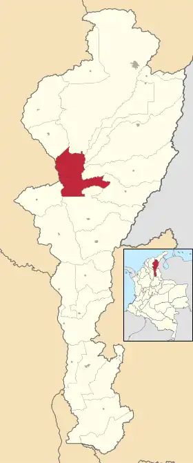 Localisation de El Paso