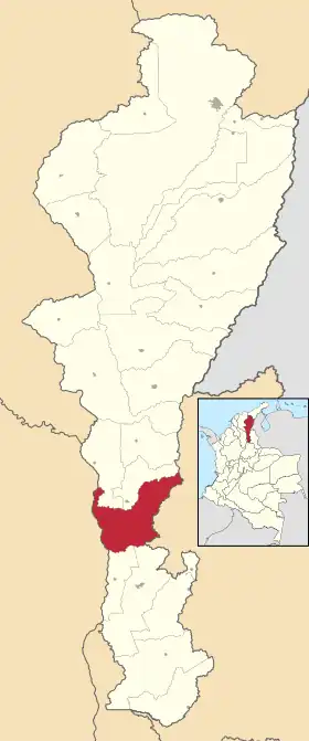 Localisation de La Gloria