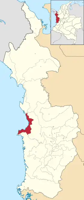 Localisation de Nuquí