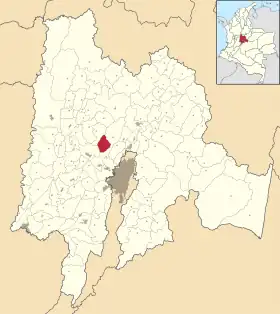 Localisation de El Rosal