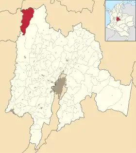 Localisation de Puerto Salgar