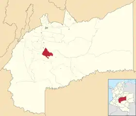 Localisation de Fuente de Oro