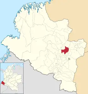 Localisation de El Tambo