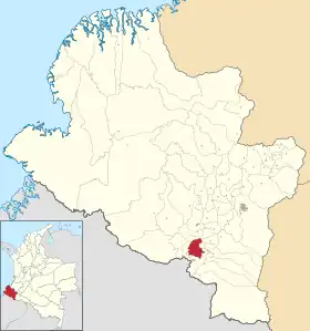 Localisation de Pupiales