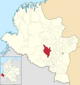 Localisation de Santacruz