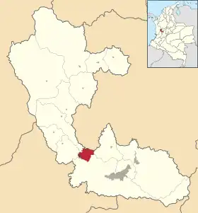 Localisation de La Virginia