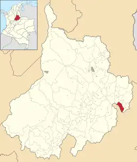 Localisation de Capitanejo