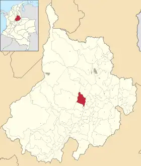 Localisation de Galán