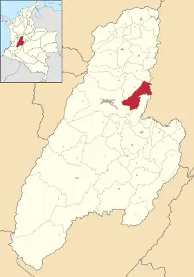 Localisation de Piedras