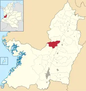 Localisation de Riofrío