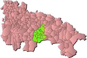 Localisation de Comarque de Camero Viejo