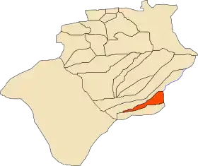 Localisation de Ouled Khoudir