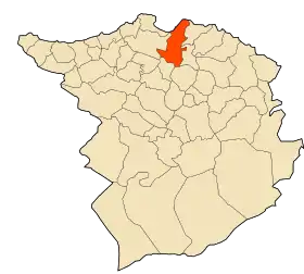 Localisation de Remchi