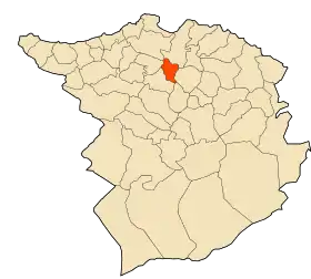 Localisation de Zenata