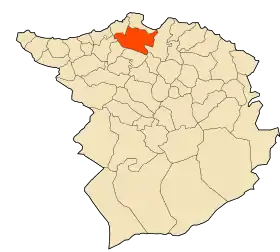Localisation de Beni Ouarsous