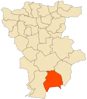 Localisation de El Mechira