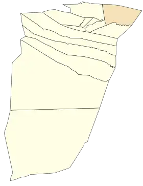 Localisation de El Guerrara