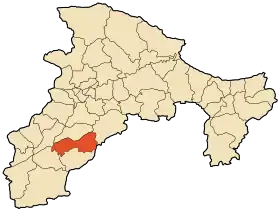 Localisation de Bouhamza