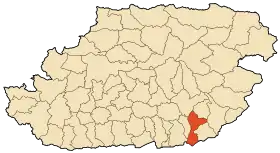 Localisation de Iferhounène