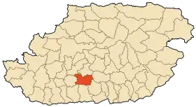 Localisation de Iwadhiyen