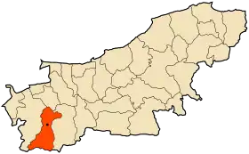 Localisation de Larbatache