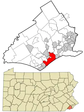 Localisation de Chester Township