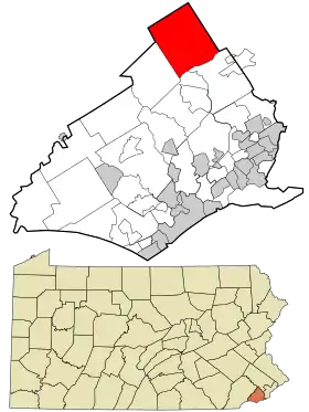 Localisation de Radnor Township