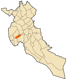 Localisation de Beni Yagoub