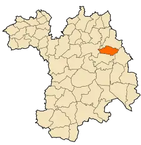 Localisation de Tachouda