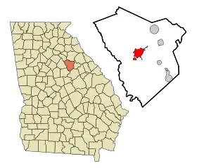 Localisation de Greensboro