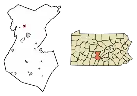 Localisation de Petersburg