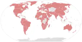 Carte de l'organisation