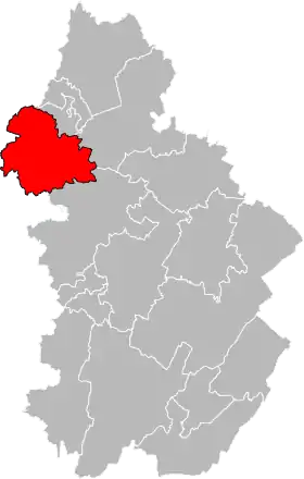 Canton de Tavaux